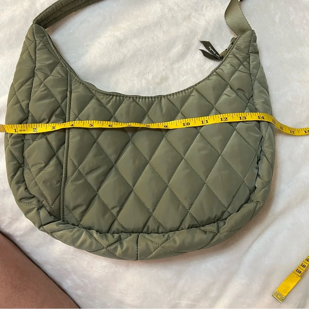 Vera Bradley Quilted Ultra Light Sage Green Shoulder Bag NWT